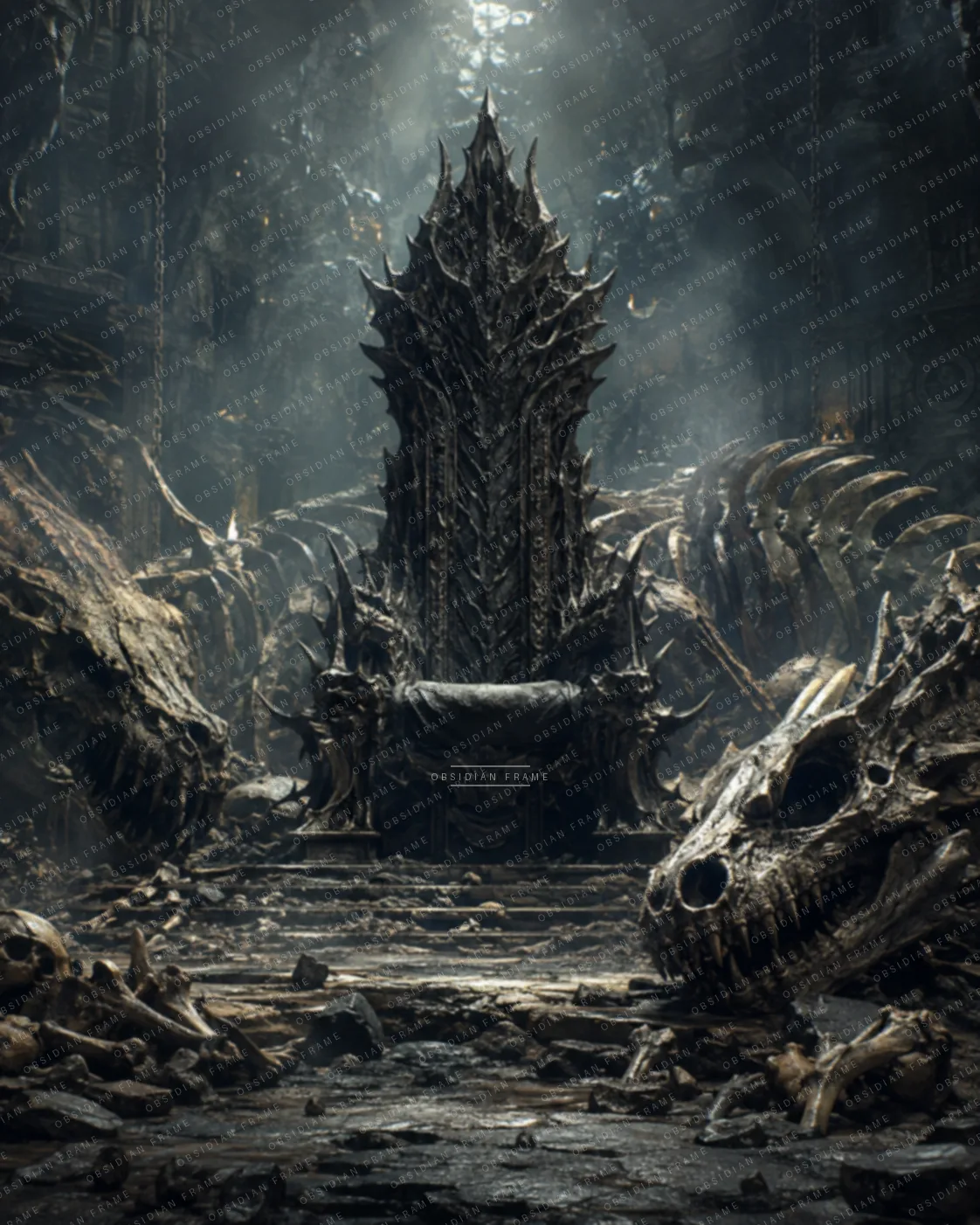 ### 🐉**Dragon King’s Skull Throne 🐉💀 |