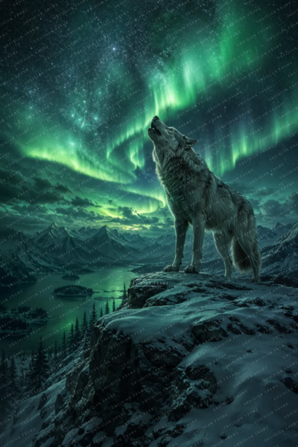 🌌 Northern Wolf 