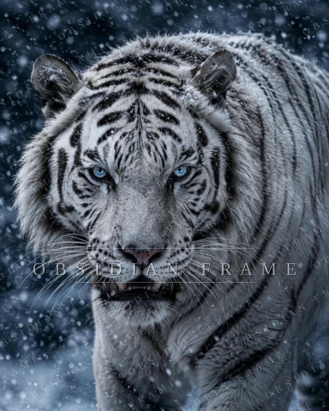  ❄️ **SNOW TIGER — KING OF THE FROZEN WILDERNESS**